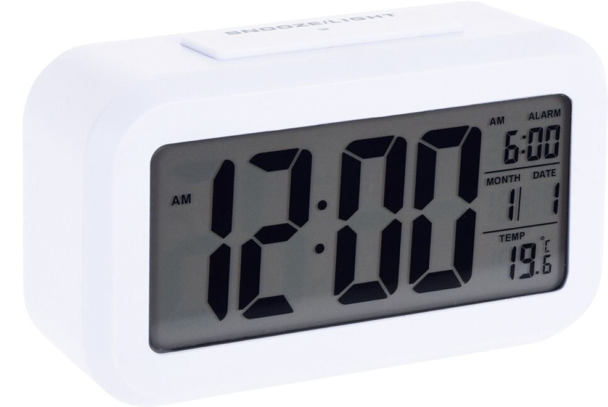 Segnale Alarmklok Wit - Digitale Wekker