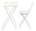 Ceruzo Klaptafel Met Stoel - Wit