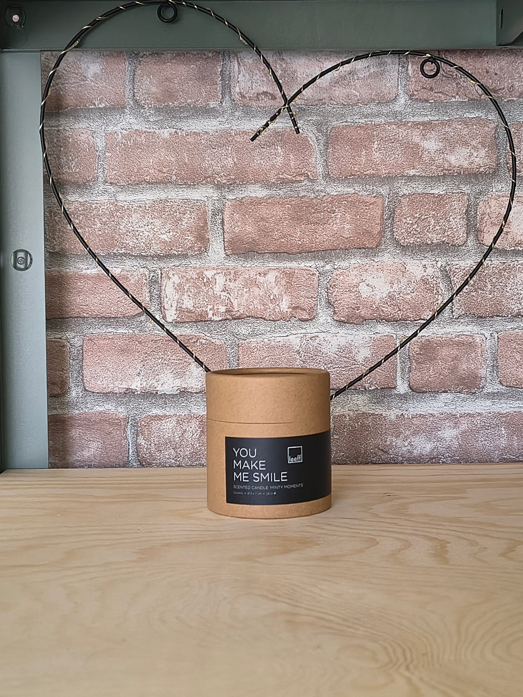 Leeff Scented Candle Minty Moments - You make me smile