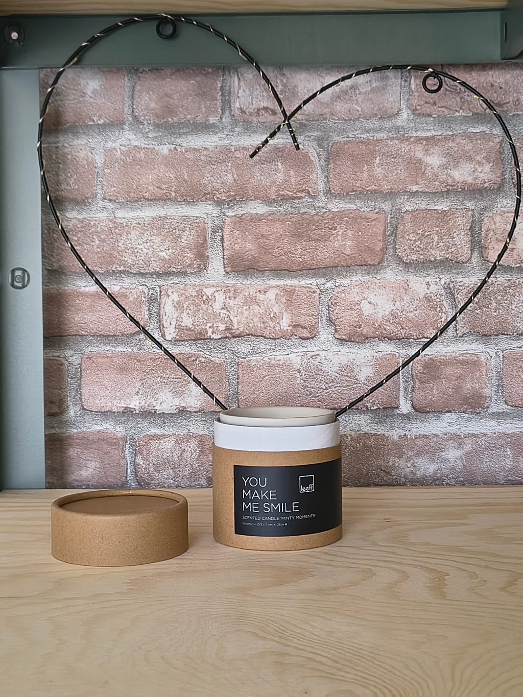 Leeff Scented Candle Minty Moments - You make me smile