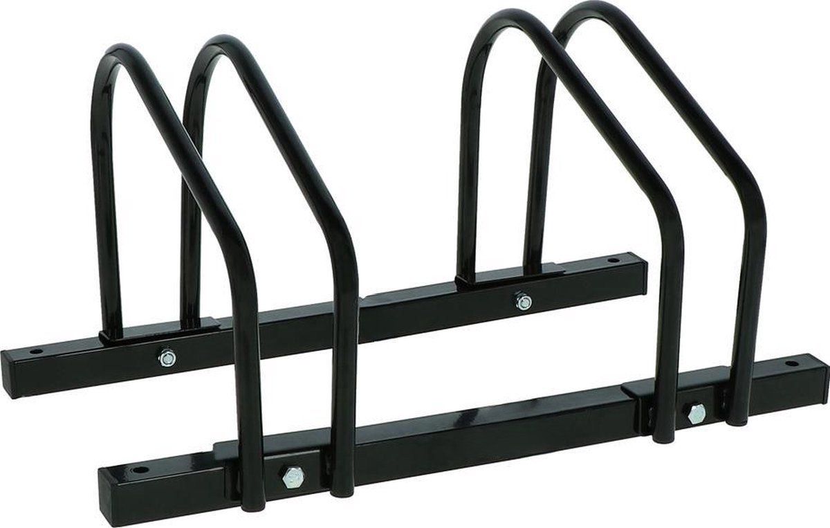 Ceruzo Fietsenrek Voor 2 Fietsen - Zwart